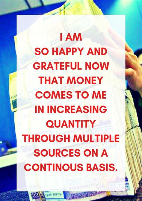 I Am So Happy And Grateful Now Wealth Affirmations Gratitude Quotes