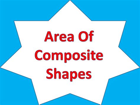 area  composite shapes powerpoint