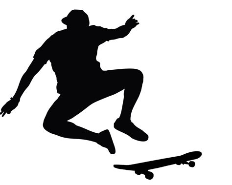 Silhouette Skate Board Free Image On Pixabay