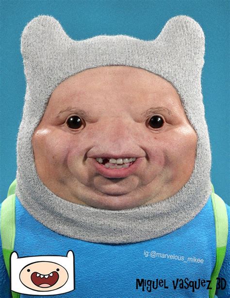 Terrifying Adventure Times Finn Imagined In Real Life