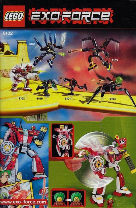 Lego Exo Force 8102 Blade Titan Decotoys