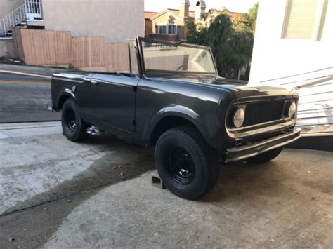 Rare And Restored International Scout 80 4x4 No Reserve