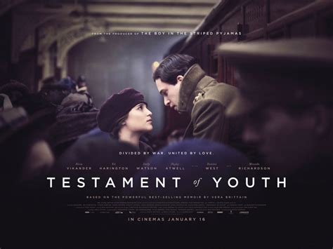 Tercer Trailer De Testament Of Youth Con Alicia Vikander Y Kit
