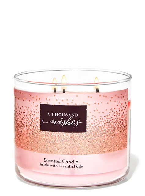 A Thousand Wishes 3-Wick Candle | Bath & Body Works Singapore Official Site