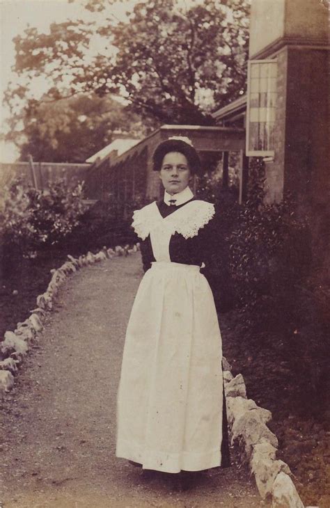 Edwardian Maid 1905 Servant Clothes Victorian Era Fashion Maid Dress