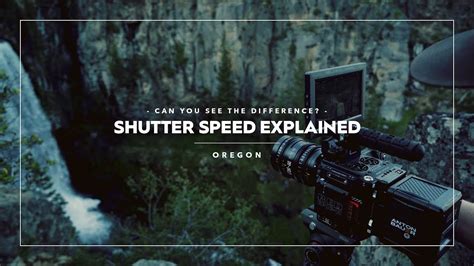 The 180 Degree Rule Of Shutter Speed With Video Examples Youtube
