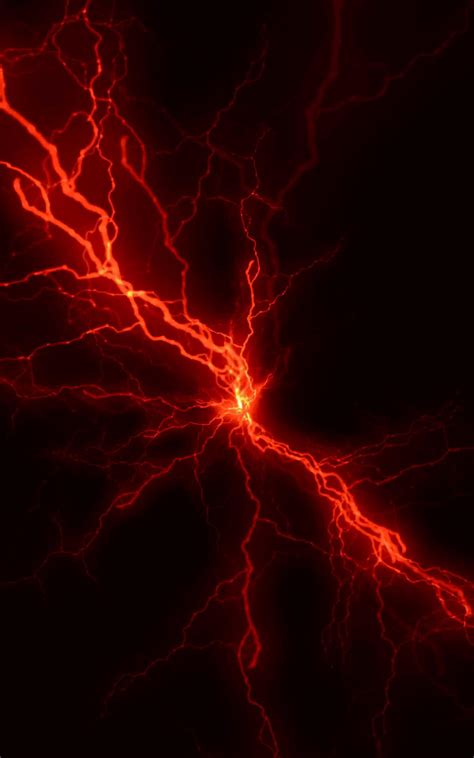 Red Lightning Wallpaper Storm Lightning Sky Desktop Wallpapers