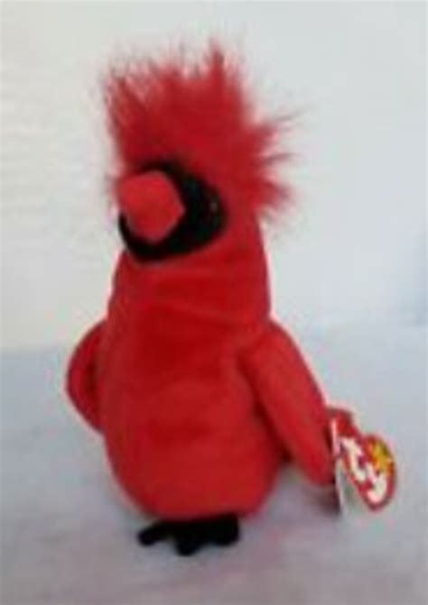 Ty Beanie Baby Mac The Cardinal New With Tag Etsy