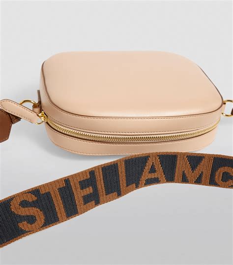 Stella Mccartney Pink Mini Stella Logo Cross Body Bag Harrods Uk