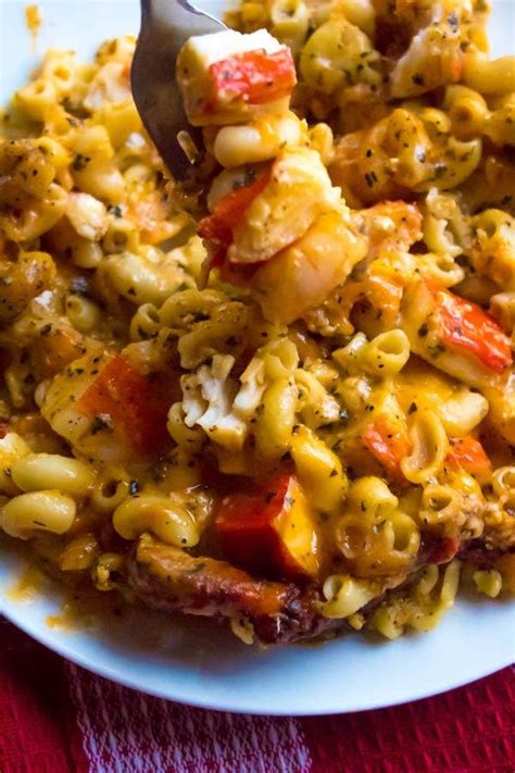 By adding different meats, vegetables, cheeses, and spices you can make different dishes your family will love! Cajun Shrimp and Crab Mac and Cheese ~ Recipe | Queenslee ...
