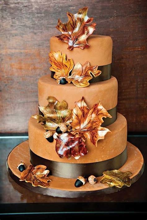 Fall Wedding Cakes That WOW Guide For 2022 Wedding Forward Fall