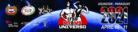 Banner Mr Universo 2021 Ifbb