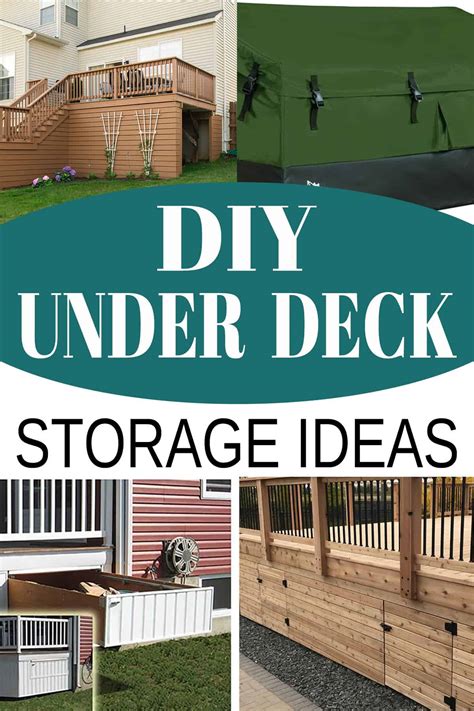 Cover Up The Ugly Space Under Your Deck Try These Creative Ideas