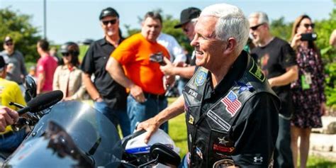 A History Of Mike Pences Harley Davidson Motorcycle Rides Flipboard