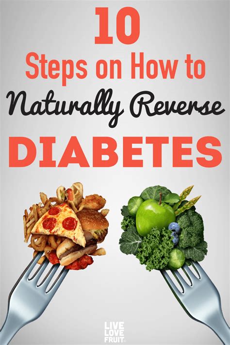 10 Steps On How To Reverse Diabetes Naturally Live Love Fruit