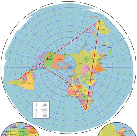 Flight Paths On A Flat Earth Map United States Map