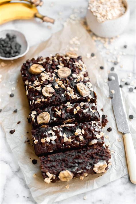 This Easy Vegan Chocolate Banana Bread Is Super Decadent And Moist With