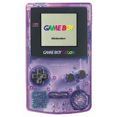 Game Boy Color System Clear Purple For Sale Nintendo | DKOldies