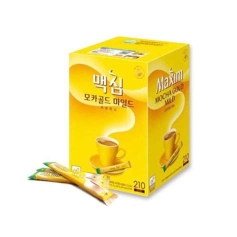 Korean Maxim Mocha Gold Mild Mix Coffee 103050pcs Instant Sugar
