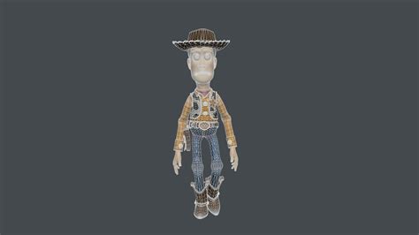 Woody From Toy Story 004 3d Model By Ipoypunk