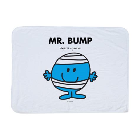 Personalised Mr Bump Blanket