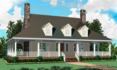 One Story Farm House Plans Adding A Porch To A One Story Brick House