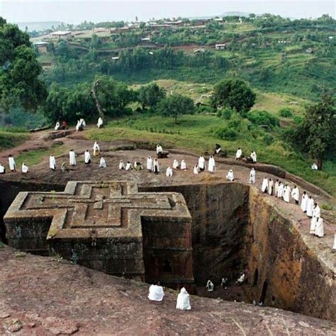 Lalibela Church In Ethiopia Places To Visit Wonders Of The World