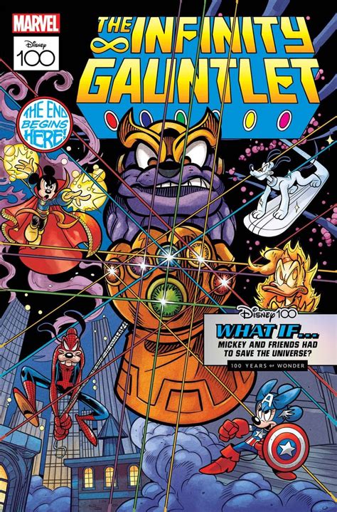 Marvel Comics Celebrates Disneys 100th Anniversary With Variant Covers