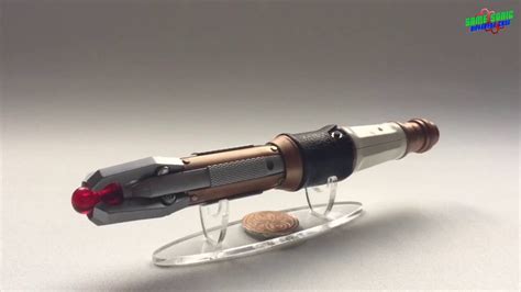 Custom Eleventh Doctors Sonic Screwdriver Red Setting Youtube