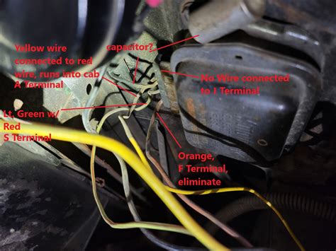 1973 F250 One Wire Alternator Wiring Help Ford Truck Enthusiasts Forums
