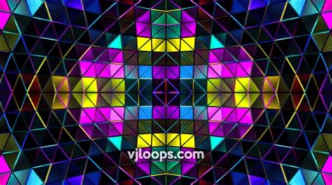 Please contact us if you want to . Colorful 3D VJ Stage #animation #backgrounds #party #4K # ...