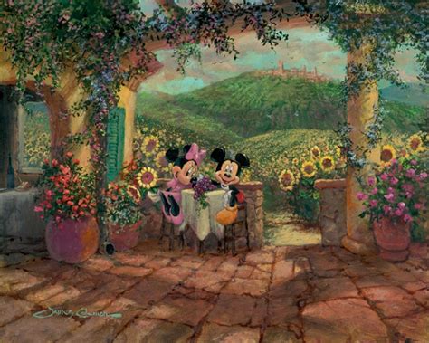 James Coleman 1949 Walt Disney Fine Art Tuttart Pittura