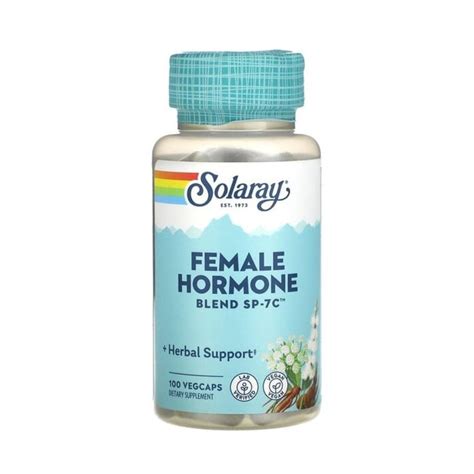 محفز هرمون الانوثة Solaray Female Hormone Blend Sp 7c Verano Medical