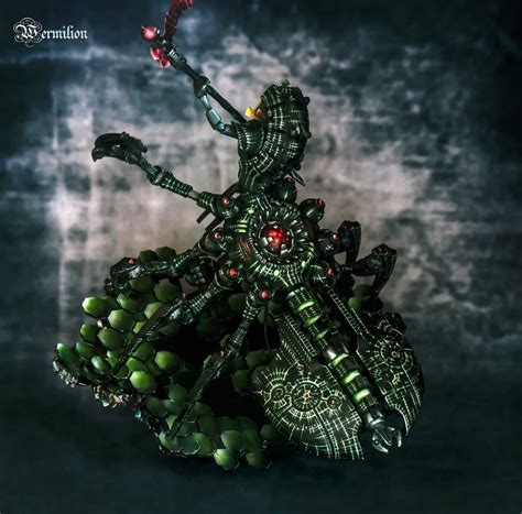 Necron Destroyer Lord For Warhammer 40k Conversion By Eugeniy
