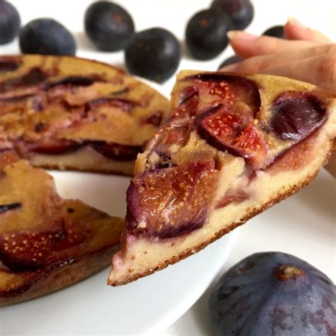 Clafoutis aux figues light Healthy Cooking Healthy Snacks Dessert