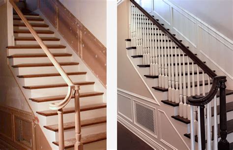 Painting Or Staining Stairs And Railings Transform The Look Of Your Home