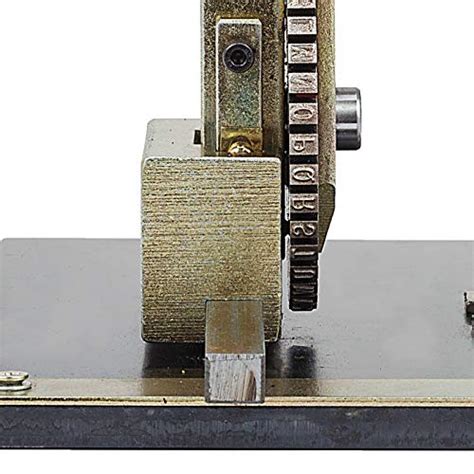 Vevor Manual Embossing Machine Diameter 84 Mm Metal Plate Stamping