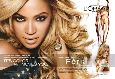 Beyonce Knowles Singer Loreal Paris Celebrity Endorsements