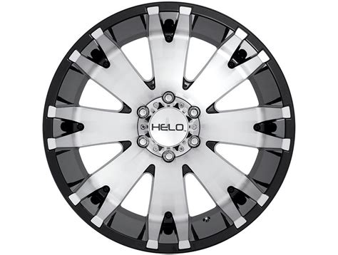 Helo Machined Gloss Black He917 Wheel Hlo He91729068518 Realtruck