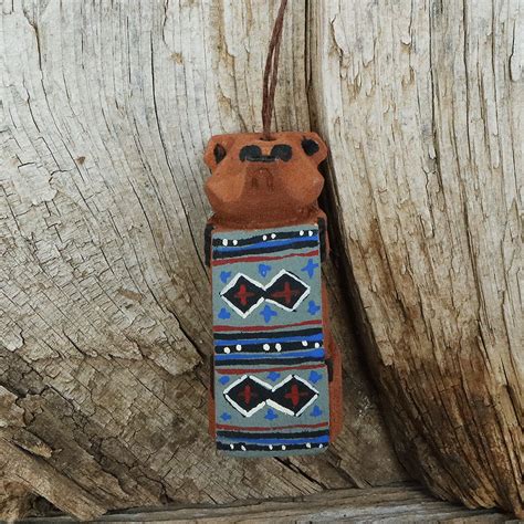 Bear Ornament By Marvin Jim Navajo Folk Art Folk Art Navajo Art