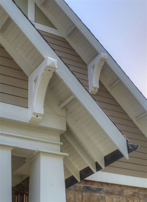 Exposed Exterior Roof Rafters We