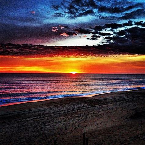 Beautiful Sunrise On The Beach In Nags Head North Carolina Photo By