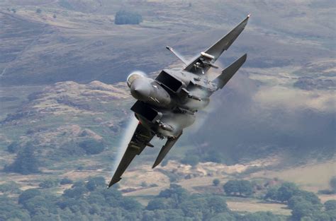 Although largely designed in the late 1960s and early 1970s, it still remains the primary. F15 Strike Eagle from RAF Lakenheath, on a low level ...