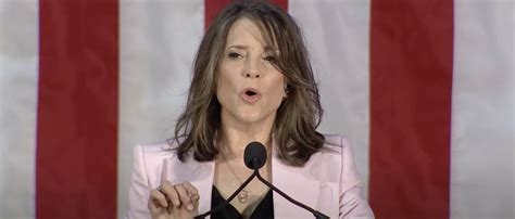 Let Me In There Marianne Williamson Announces Democratic