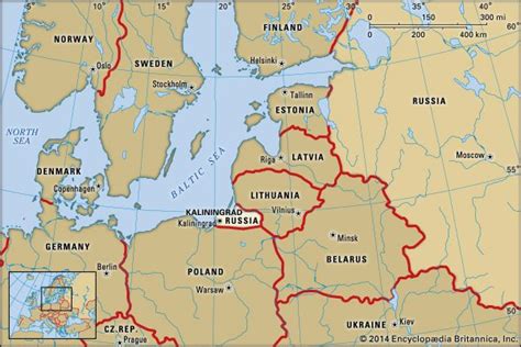 Kaliningrad Mapa Mapa