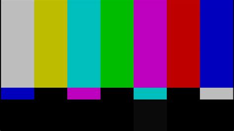 Smpte Color Bars And Tone Youtube