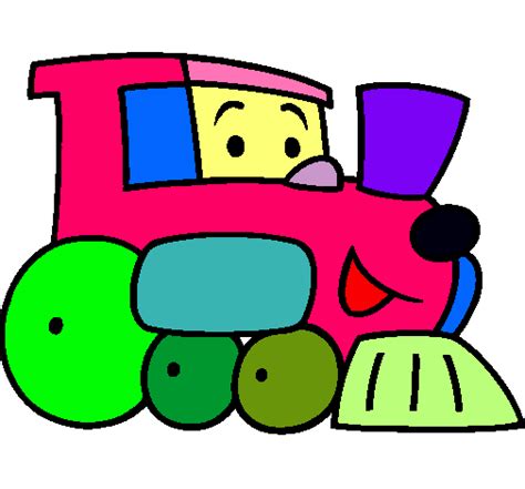 Dibujo De Tren Pintado Por Tren En El Día 09 02 11 A Las 22