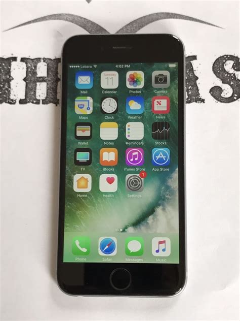 Apple Iphone 6 16gb Space Grey Unlocked Smartphone Iphone 6 16gb