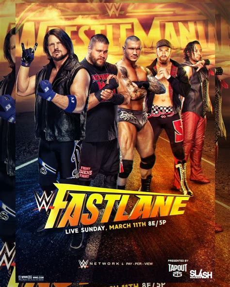 Wwe Fastlane 2018 Poster Wrestling Posters Download Movies Full