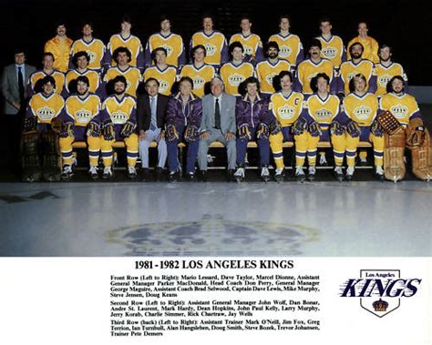 198182 Los Angeles Kings Season Ice Hockey Wiki Fandom Powered By